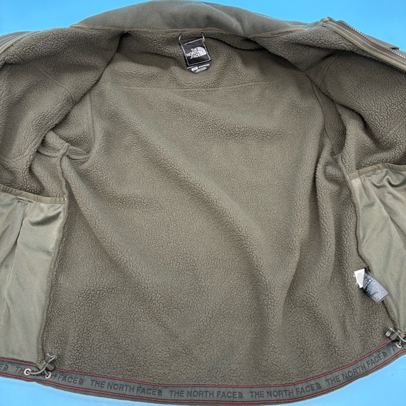 The North Face Men's Salinas Full Zip Olive Jacket Size Small - Picture 6 of 14